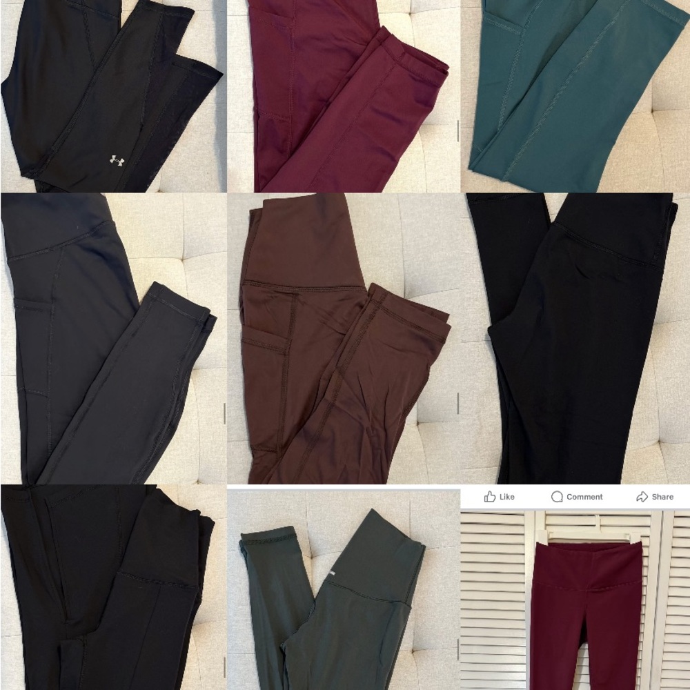 Assorted UA Aerie YOGALICIOUS Legging / Capri Lot